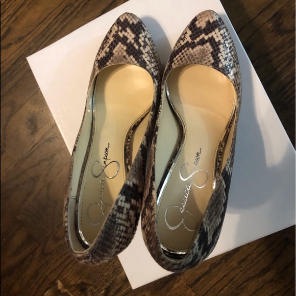 Jessica Simpson Snake Print Platform - Picture 4 of 4